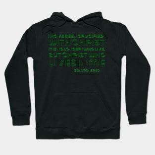 Crucified with Christ B&W Hoodie